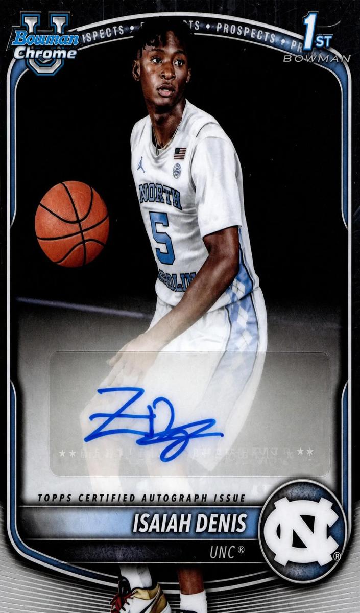 2025 Bowman Basketball Isaiah Denis #CPA-ID PSA 9