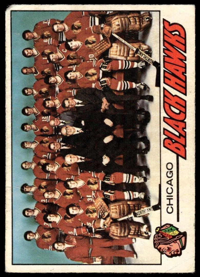 1977 O-Pee-Chee Hockey Chicago Blackhawks #74