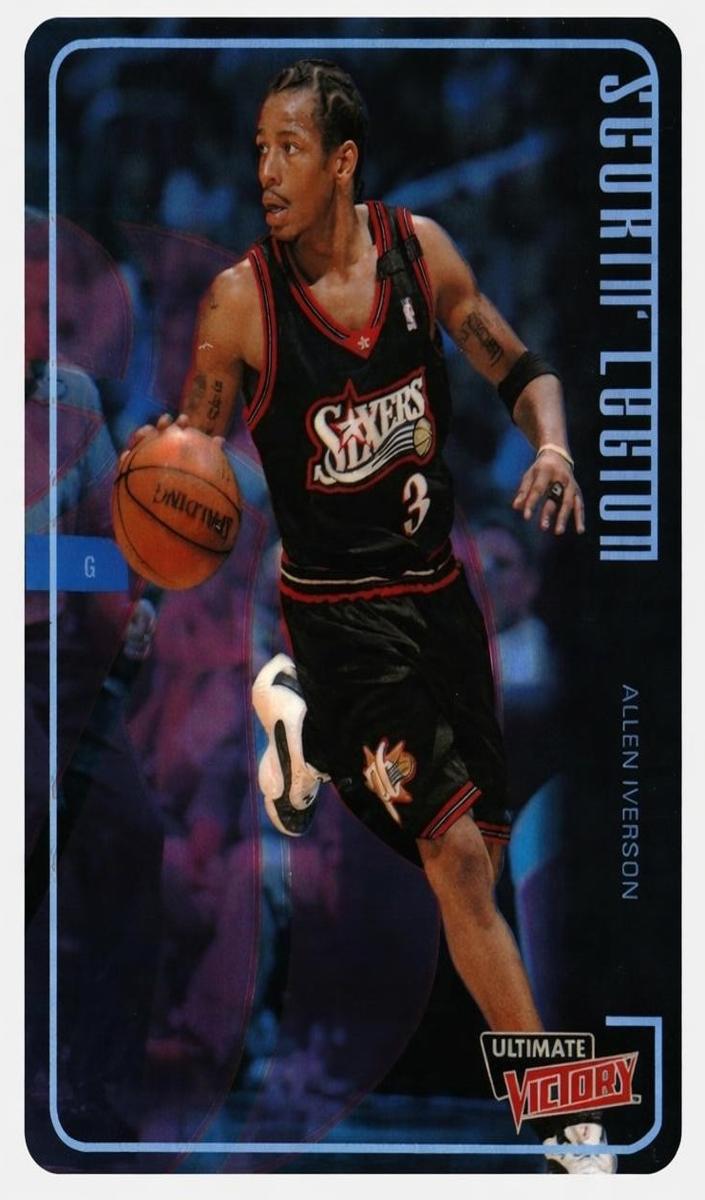 1999 Upper Deck Ultimate Victory Basketball Allen Iverson #SL7