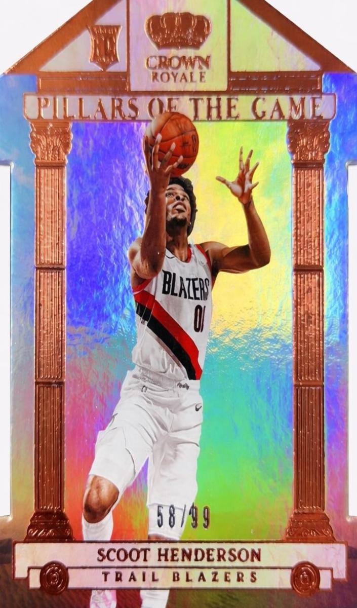 2023 Panini Crown Royale Basketball Scoot Henderson #1