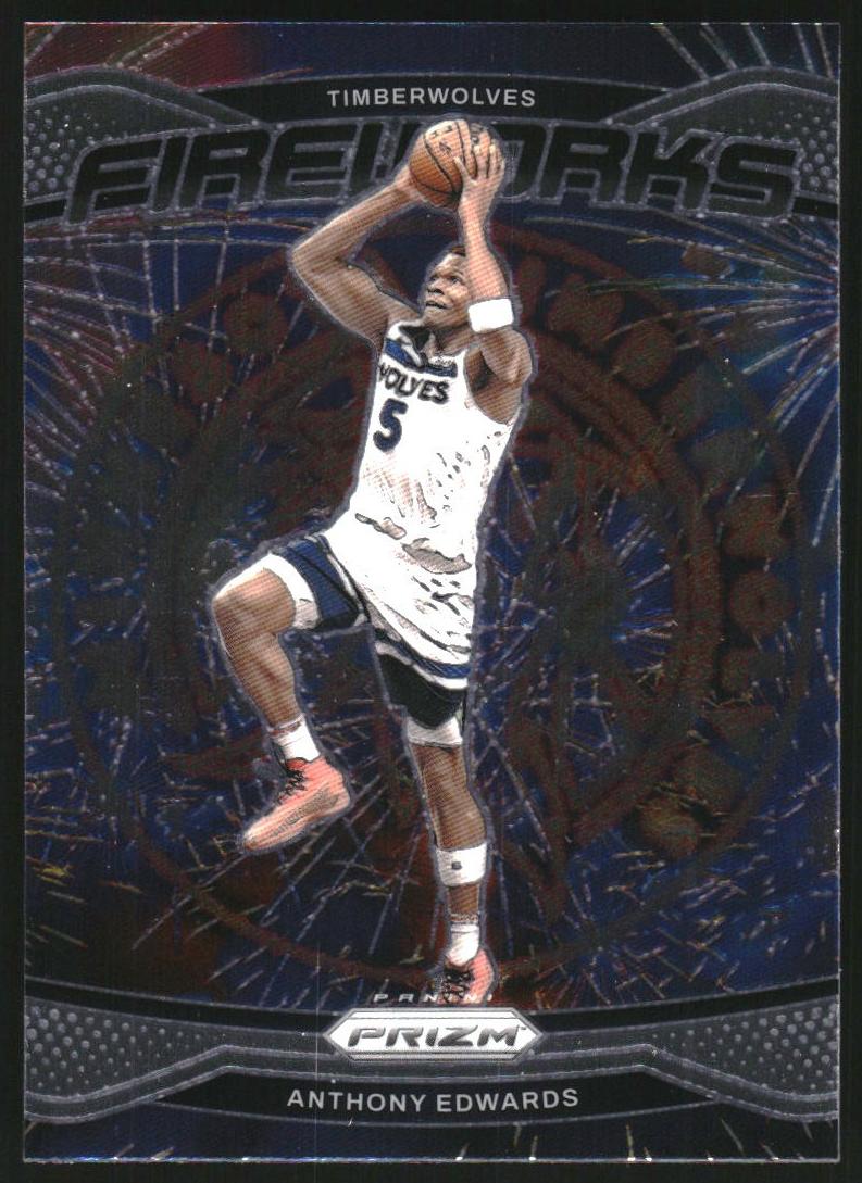 2024 Panini Prizm Basketball Anthony Edwards #25 PSA 9