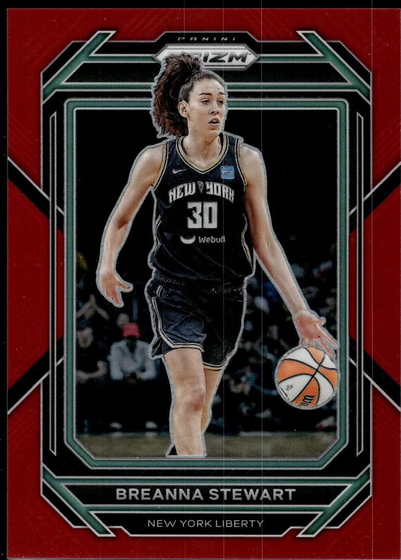 2023 Panini Prizm WNBA Basketball Red Breanna Stewart #17 SGC 9.5