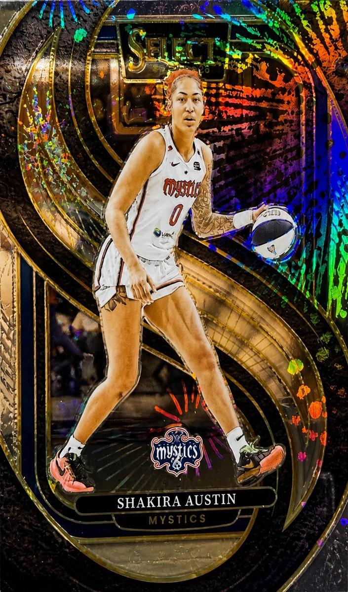 2025 Panini Select WNBA Basketball Silver Party Shakira Austin #197
