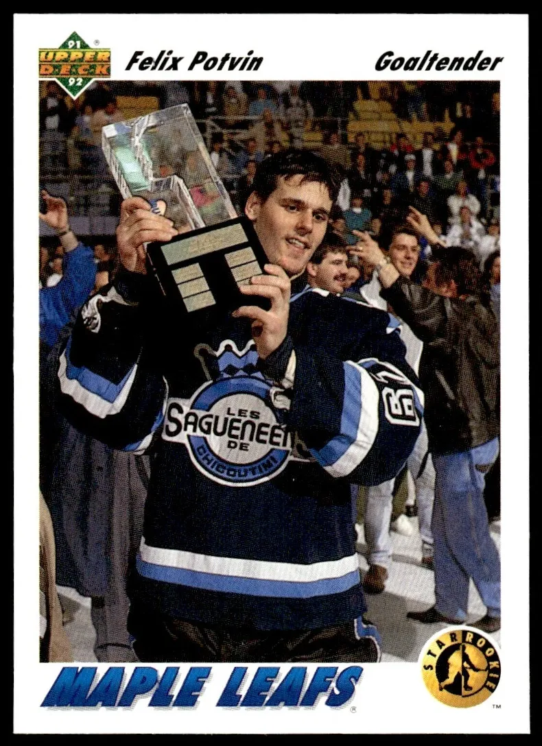 1991 Upper Deck Hockey Felix Potvin #460 PSA 10