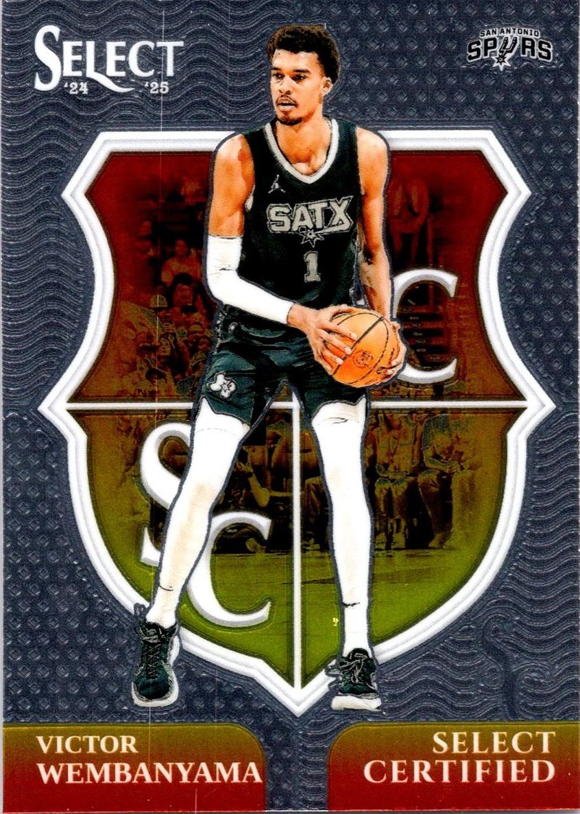 2024 Panini Select Basketball Victor Wembanyama #2 PSA 10