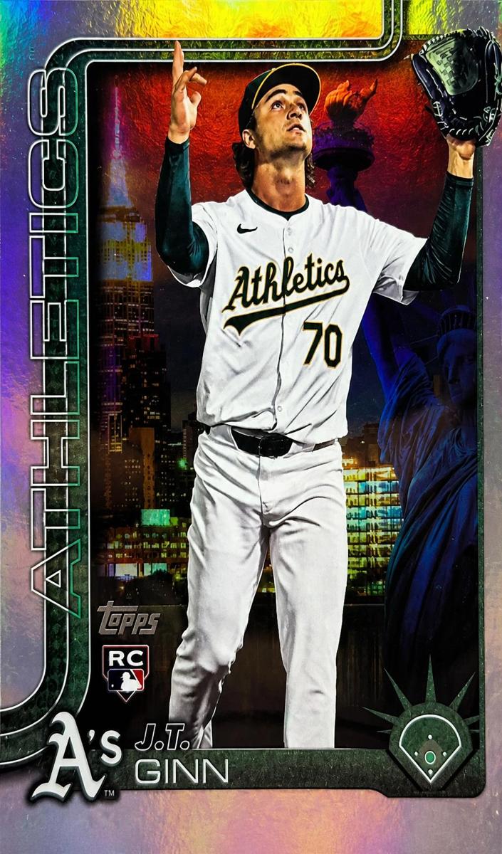 2025 Topps Baseball J.T. Ginn #465 PSA 9