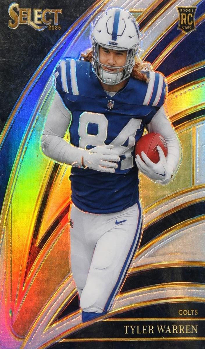 2025 Panini Select Football Silver Tyler Warren #233