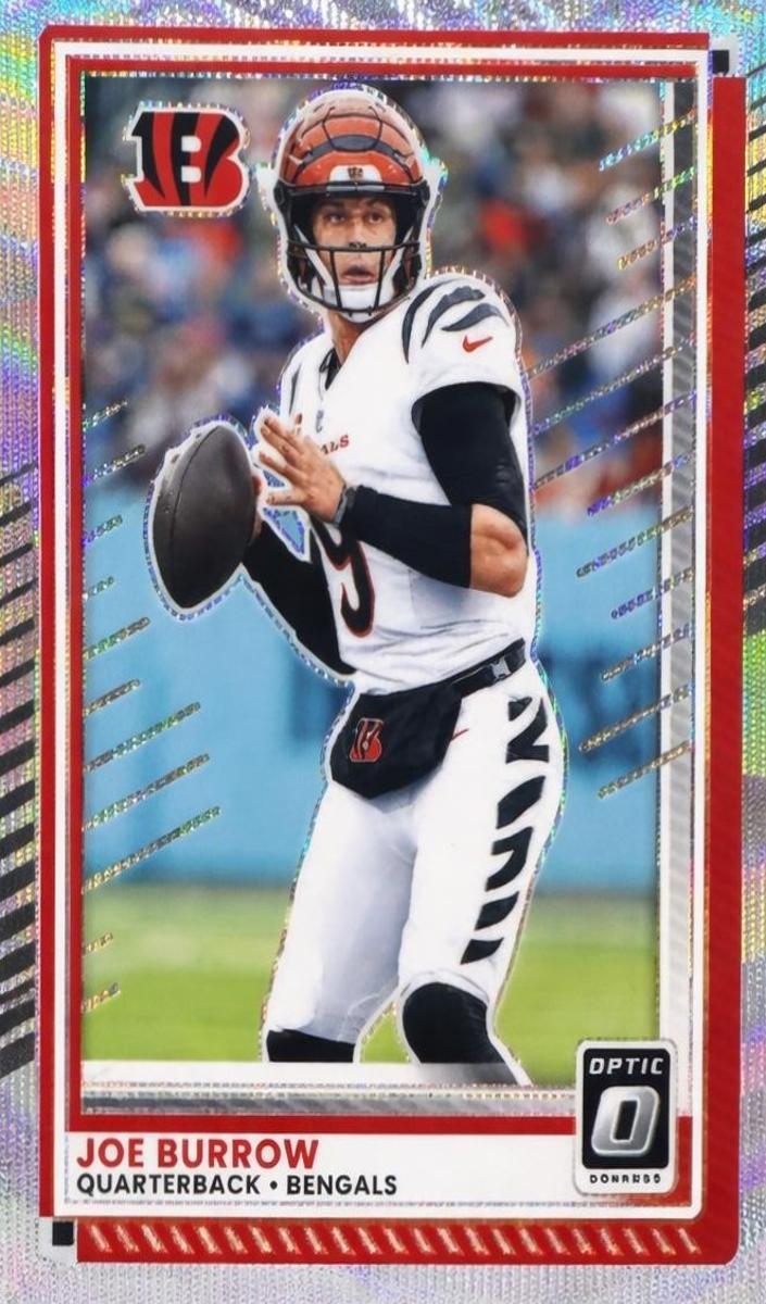 2025 Donruss Optic Football Wave Joe Burrow #1