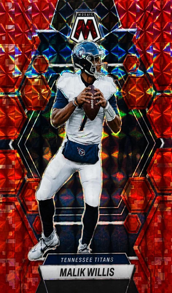 2023 Panini Mosaic Football Red Malik Willis #235