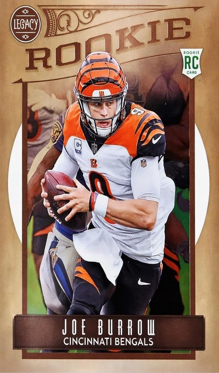 2020 Panini Chronicles Football Joe Burrow #201 PSA 10