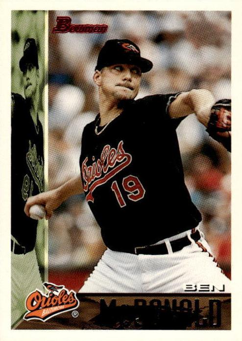1995 Bowman Baseball Ben McDonald #311