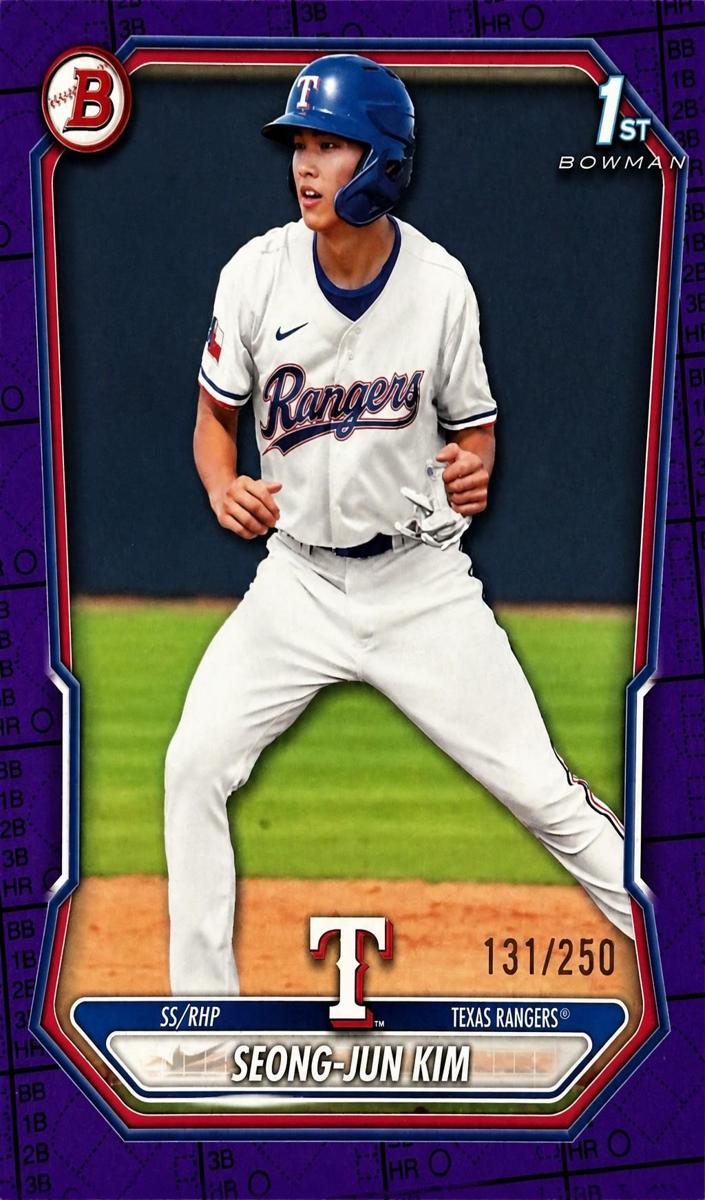 2026 Bowman Baseball Purple Pattern Seong-Jun Kim #BP-45