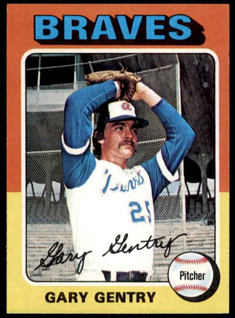1975 Topps Baseball Gary Gentry #393