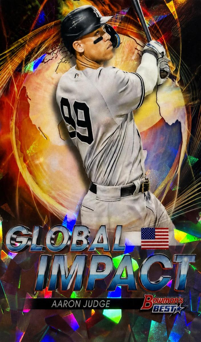2022 Bowman's Best Baseball Atomic Refractor Aaron Judge #GI-17