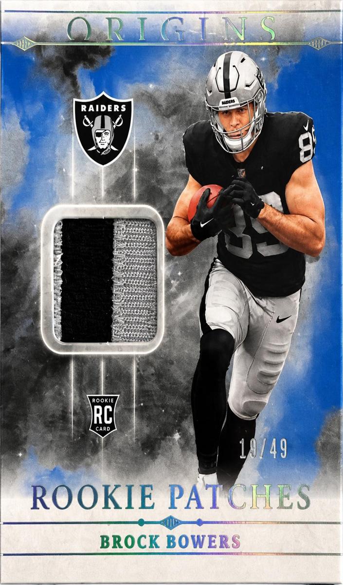 2024 Panini Origins Football Blue Brock Bowers #RPT-BBO