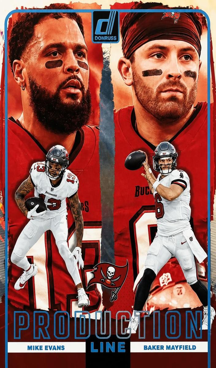 2024 Panini Donruss Football Lava Baker Mayfield #5