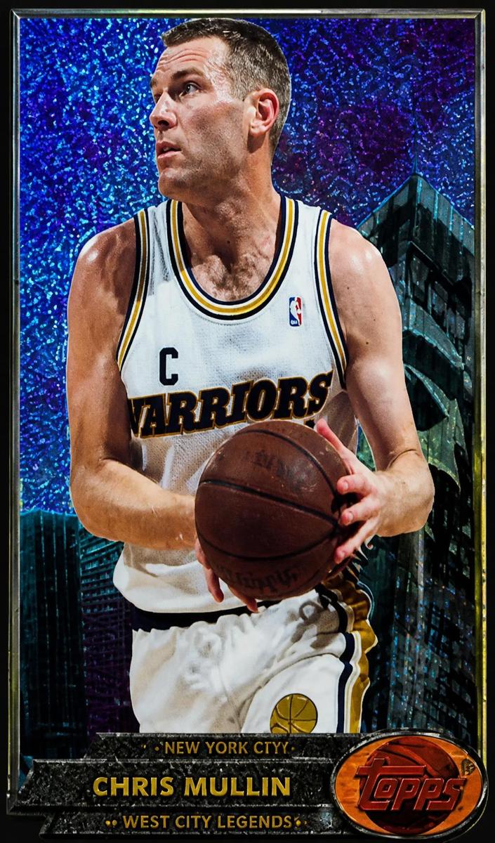 1994 Topps Finest Basketball Chris Mullin #1