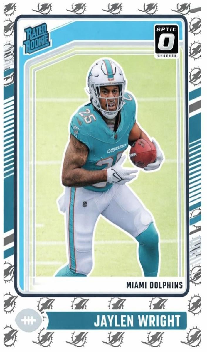 2024 Donruss Optic Football Team Logo Jaylen Wright #249