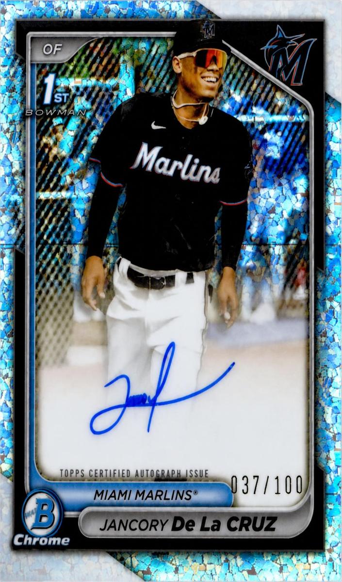 2024 Bowman Chrome Baseball Mini Diamond Jancory De La Cruz #CPA-JDL SGC 9.5
