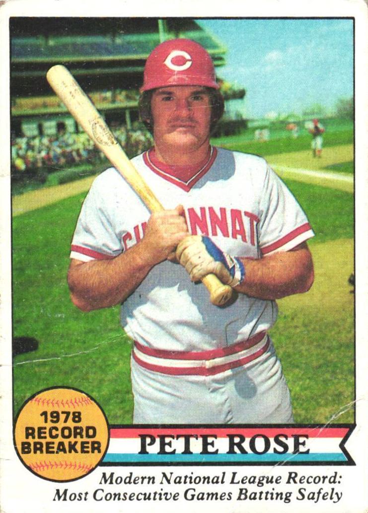 1979 Topps Baseball Pete Rose #204 PSA 8.5