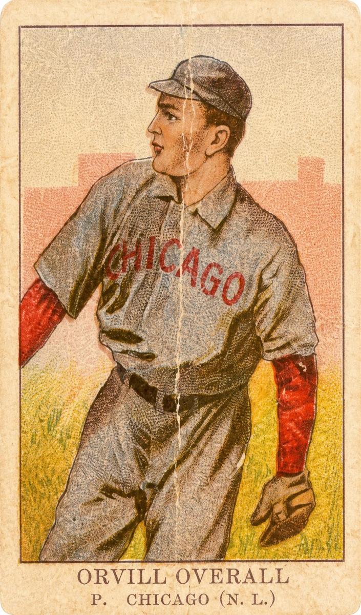 1909-11 American Caramel E90-1 Baseball Orval Overall #88 SGC 1.5