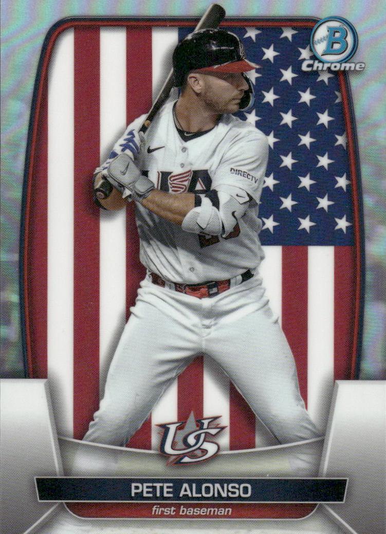 2023 Bowman Chrome Baseball Refractor Pete Alonso #WBC-80