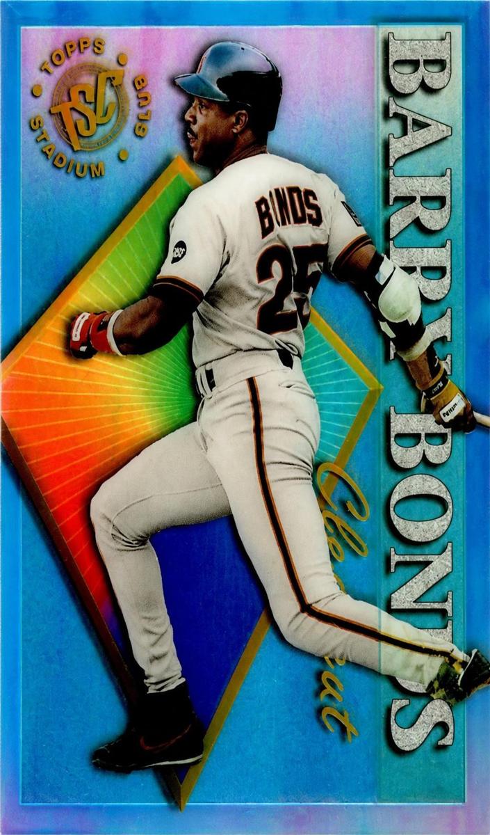1995 Topps Stadium Club Baseball Members Only Barry Bonds #27