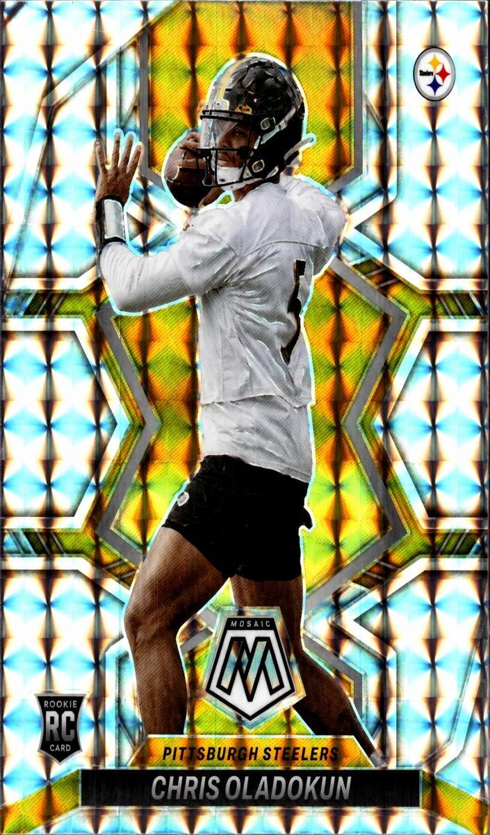 2022 Panini Mosaic Football Chris Oladokun #365 PSA 10