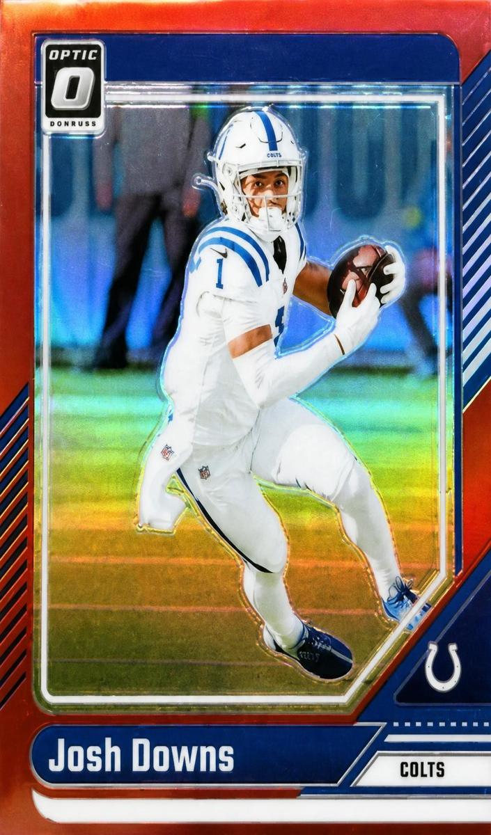2024 Donruss Optic Football Red Josh Downs #84