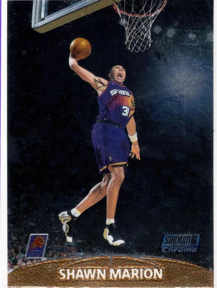 1999 Topps Stadium Club Chrome Basketball Shawn Marion #140 BGS 9.5