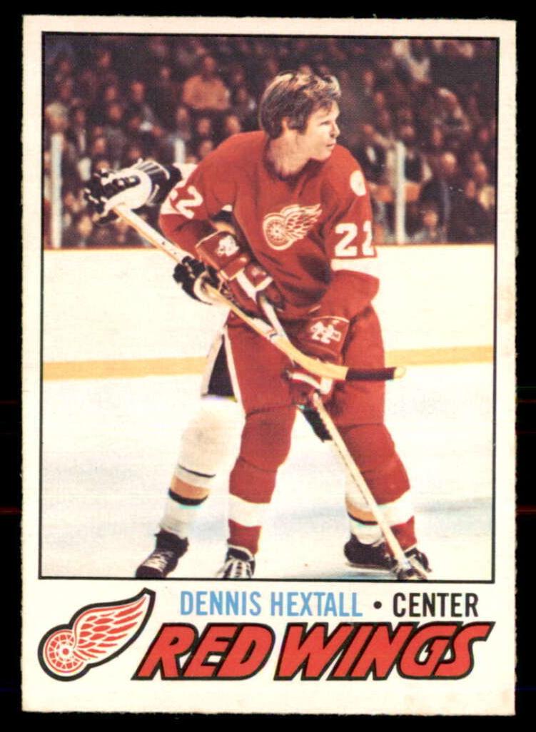 1977 O-Pee-Chee Hockey Dennis Hextall #197
