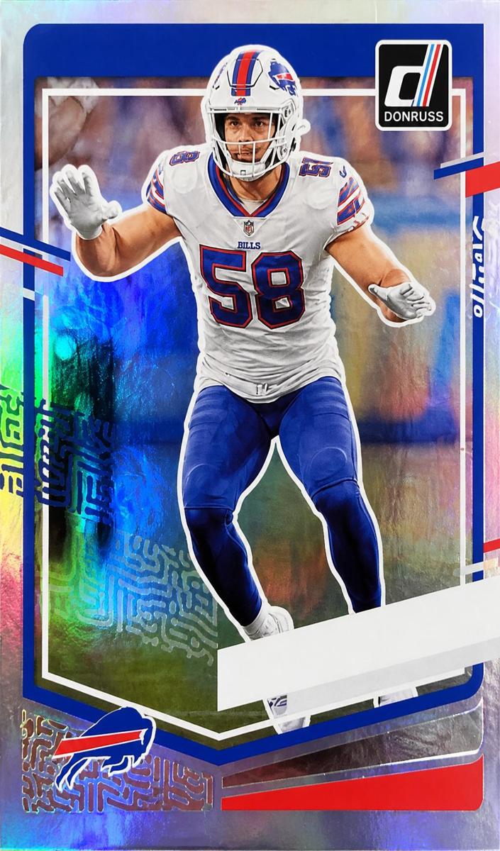 2023 Panini Donruss Football No Name Matt Milano #34