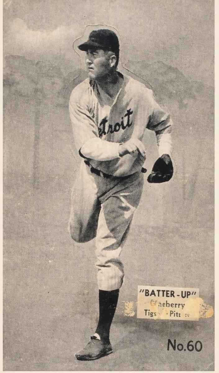 1934 R318 Batter-Up Baseball Fred Marberry #66 SGC 2.5