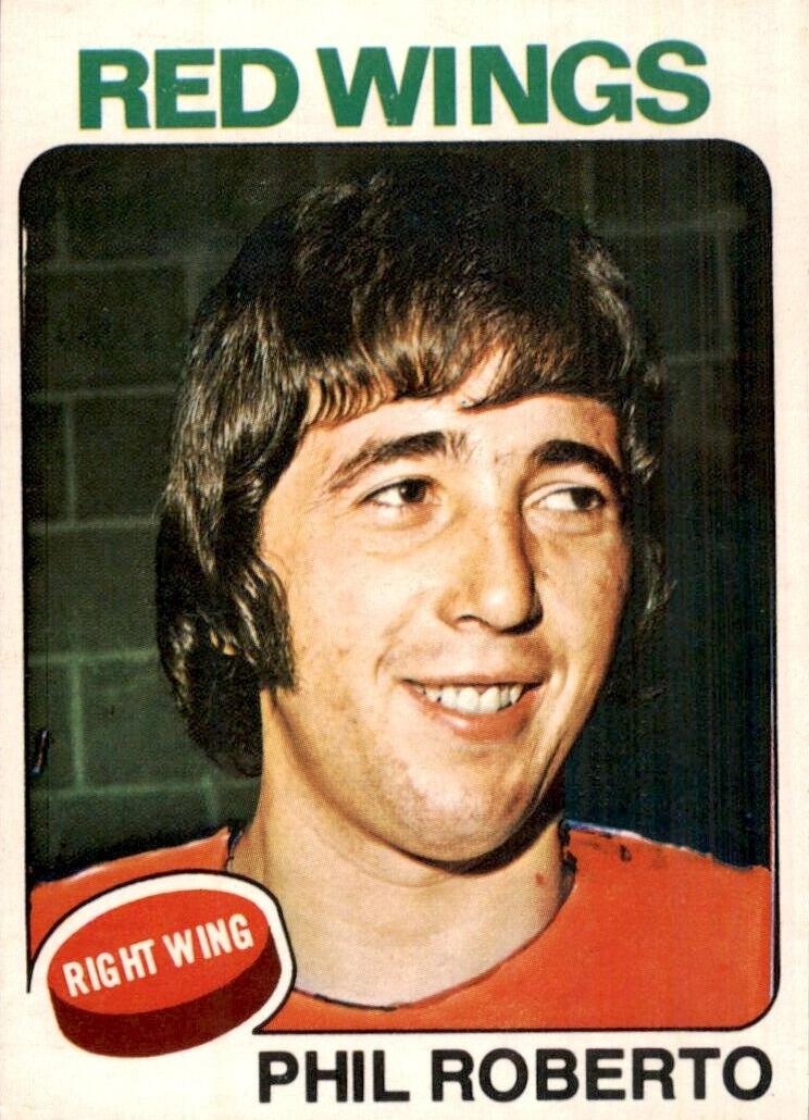 1975 O-Pee-Chee Hockey Phil Roberto #80