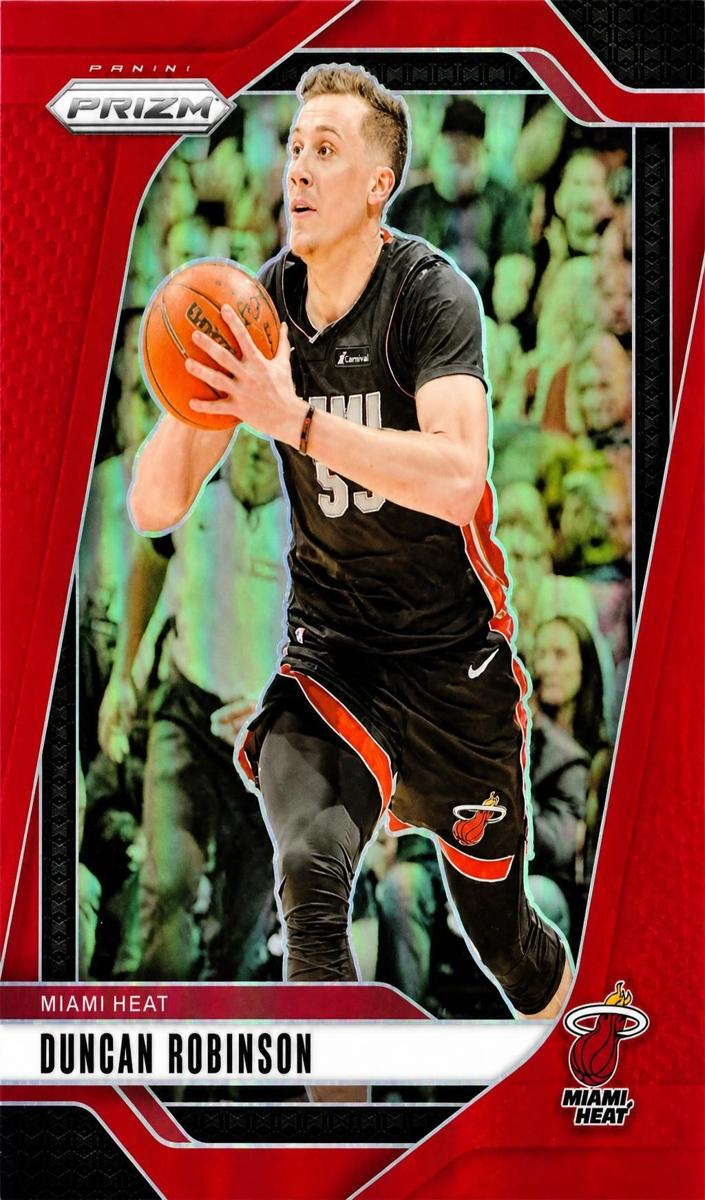 2024 Panini Prizm Basketball Red Duncan Robinson #190