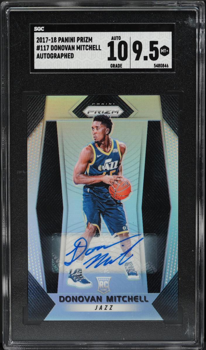 2017 Panini Prizm Basketball Donovan Mitchell #117