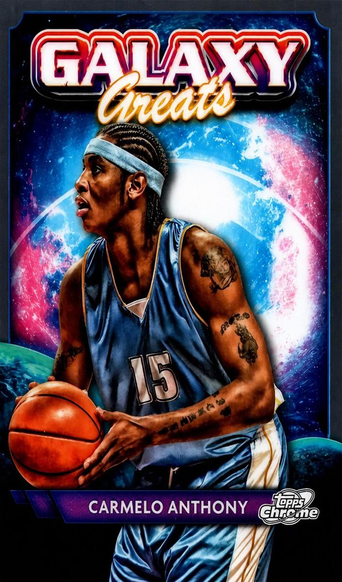 2023 Topps Cosmic Chrome Basketball Carmelo Anthony #GG-6
