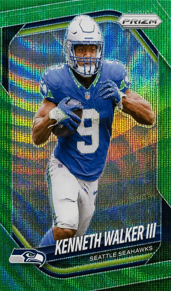 2025 Panini Prizm Football Green Wave Kenneth Walker III #272