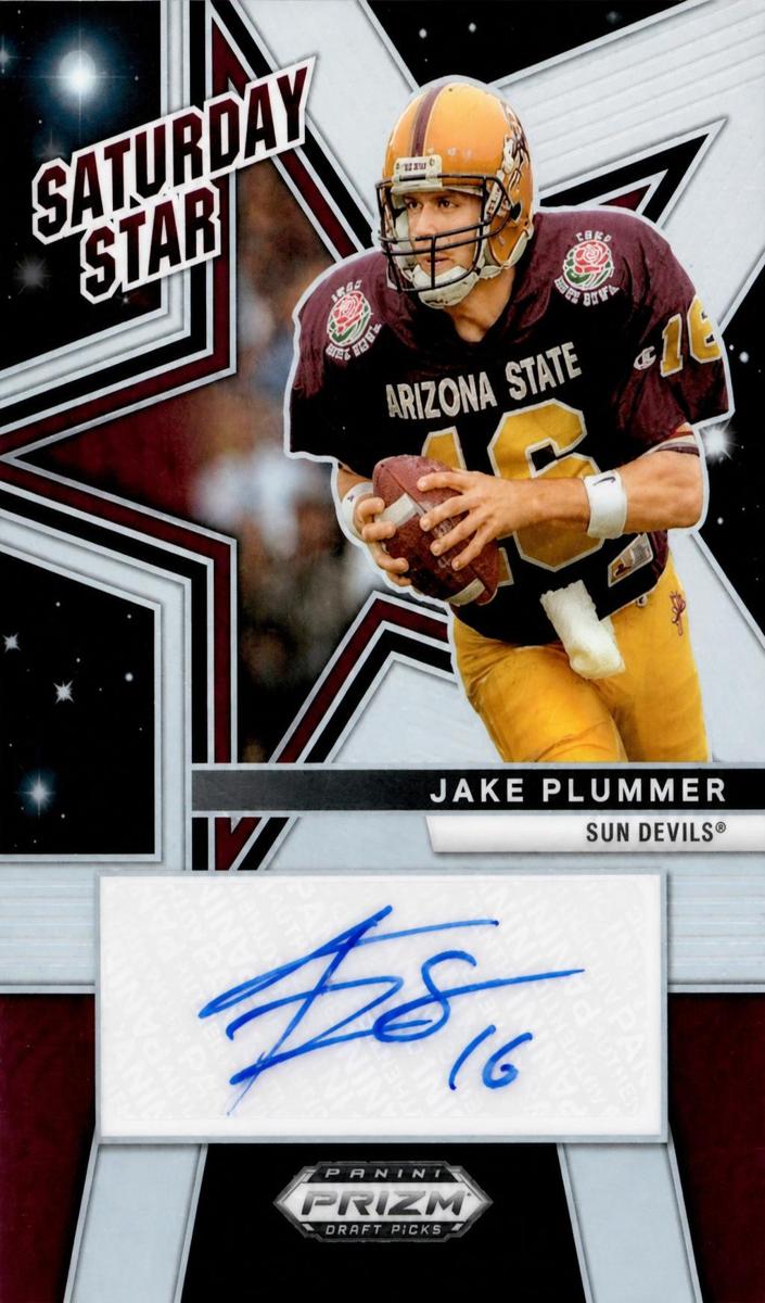2025 Panini Prizm Draft Picks Football Silver Jake Plummer #SSS-JPR