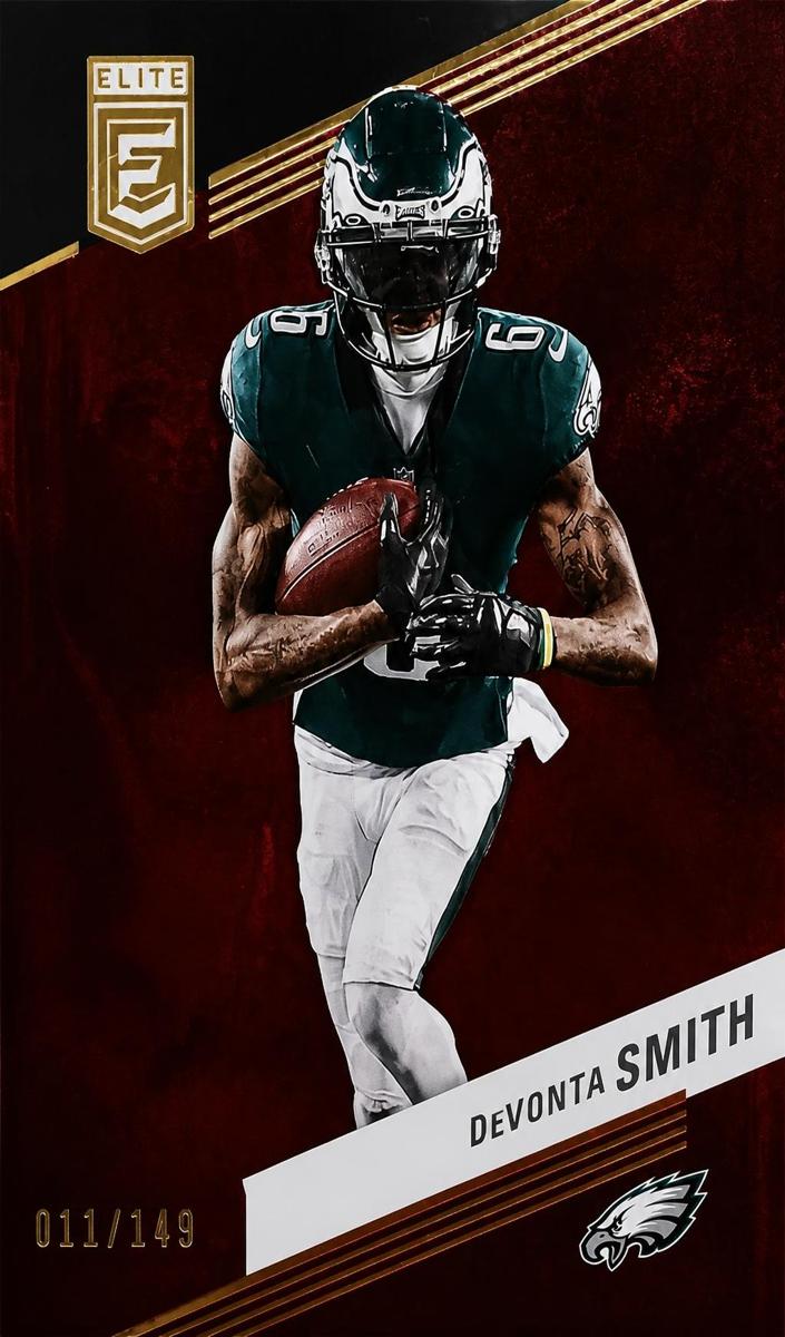 2023 Donruss Elite Football Maroon DeVonta Smith #33