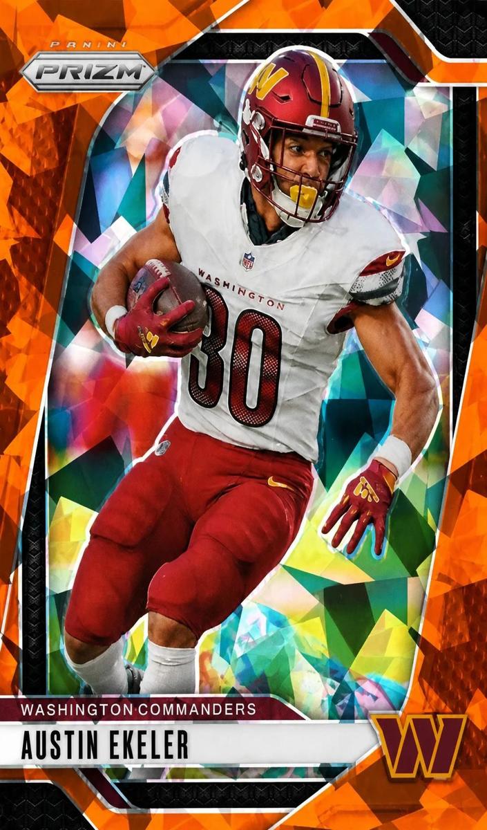 2024 Panini Prizm Football Orange Ice Austin Ekeler #287