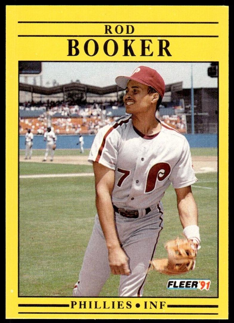 1991 Fleer Baseball Rod Booker #388