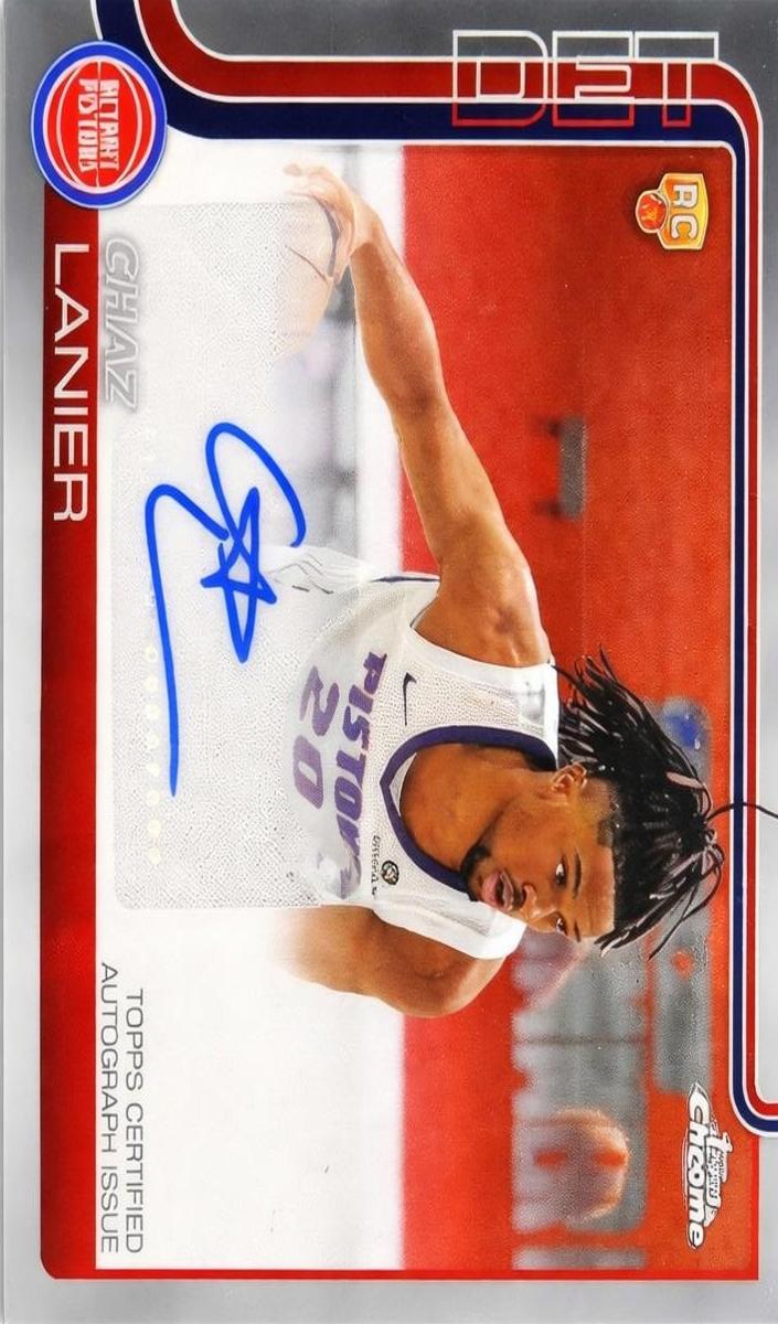 2025 Topps Chrome Basketball Chaz Lanier #TCAR-CL
