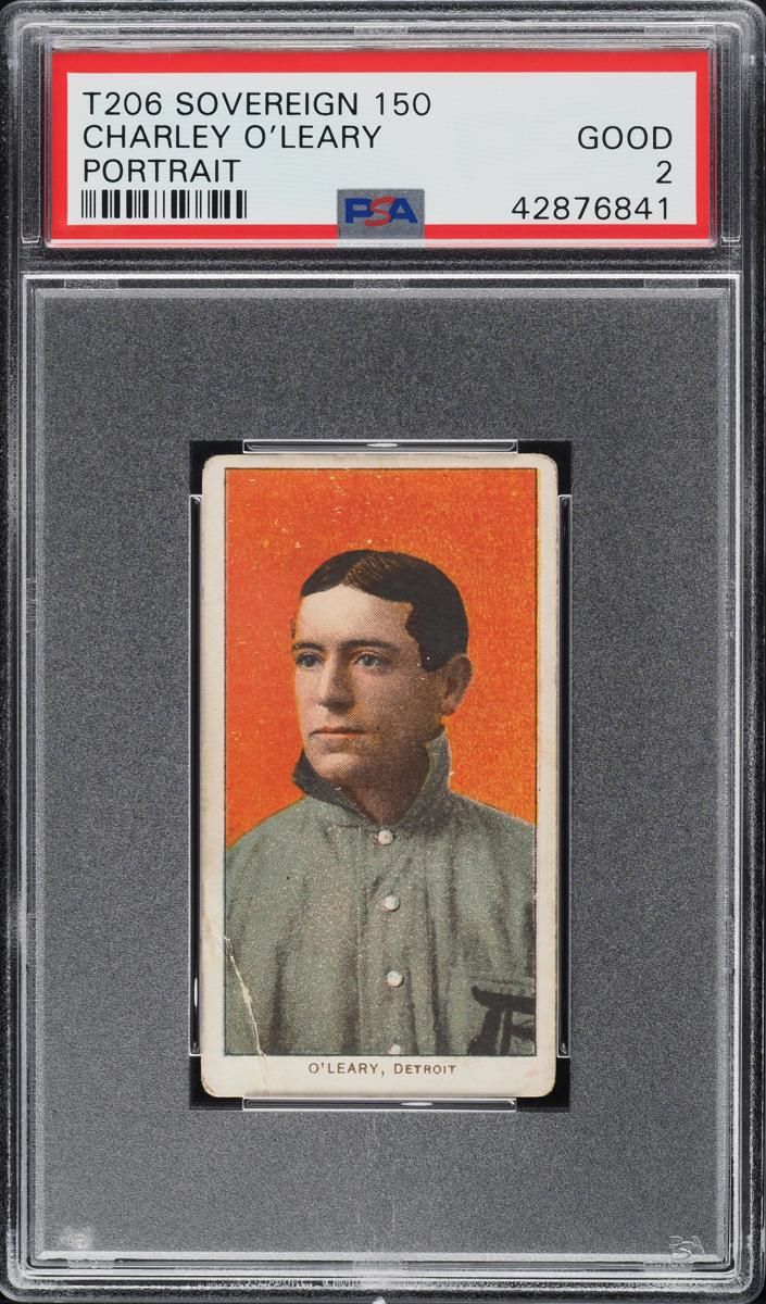1909-11 T206 Baseball Portrait Charley O'Leary #NNO SGC 3