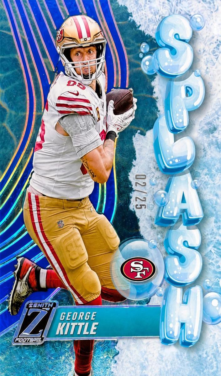 2024 Panini Zenith Football Blue George Kittle #24
