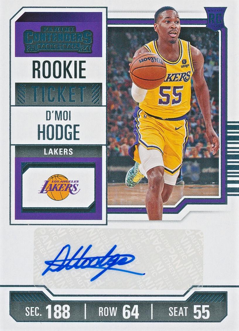 2023 Panini Contenders Basketball D'Moi Hodge #147