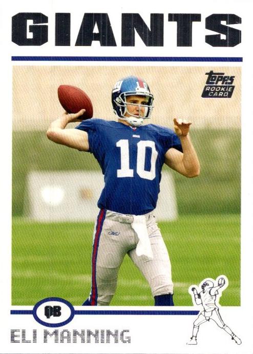 2004 Topps Football Eli Manning #350 PSA 9