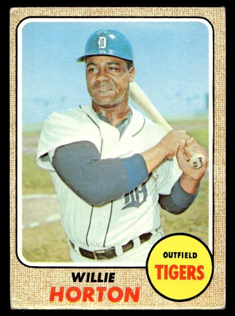 1968 Topps Baseball Willie Horton #360