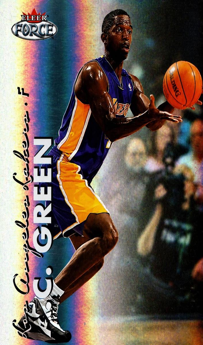 1999 Fleer Force Basketball Forcefield A.C. Green #169