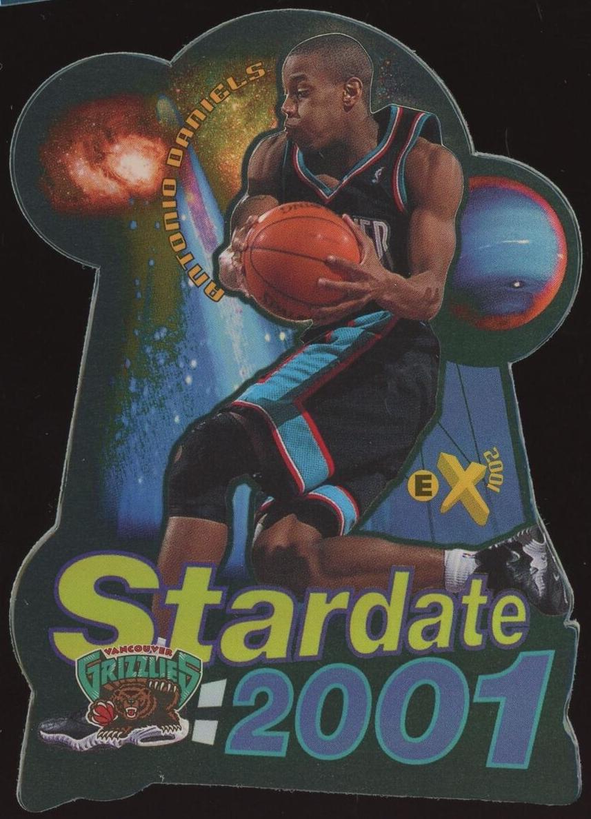 1997 Skybox E-X2001 Basketball Antonio Daniels #4